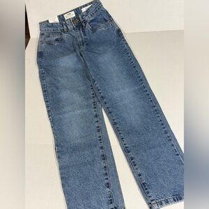 Cotton On Blue Straight-Leg Jeans Timeless Denim